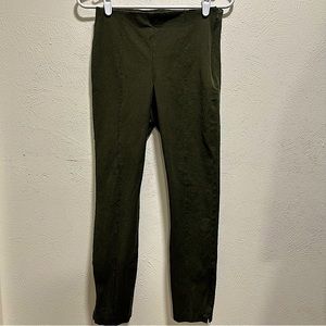 Banana Republic, size 4 work pant. Army Green, high waisted, stretchy work pant.